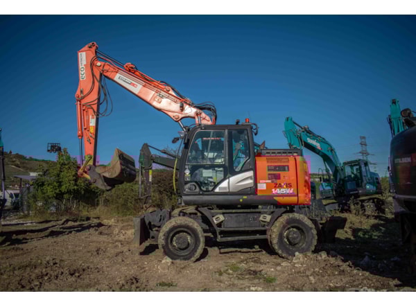 Excavator pe roti Hitachi ZX 145 - Stoc Cluj de vanzare